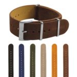 Nt3.2 Gallery Brown Suede Nato Strap