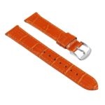 St20.3 Angle Tan Ladies Crocodile Leather Watch Band Strap