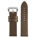 St24.2 Up Brown Heavy Duty Leather Watch Band Strap