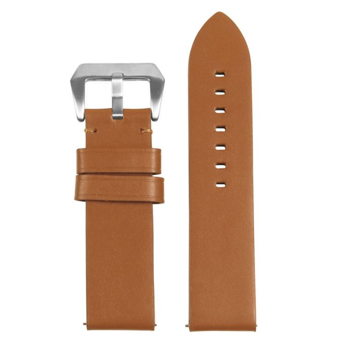 St24.3 Up Tan Heavy Duty Leather Watch Band Strap