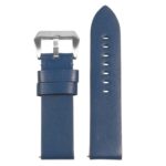 St24.5 Up Blue Heavy Duty Leather Watch Band Strap