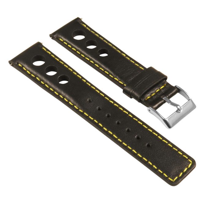 St26.1.10 Angle Black & Yellow Rally Strap