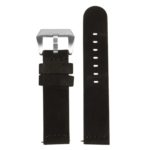 St29.1.1 Up Black Heavy Duty Suede Watch Strap