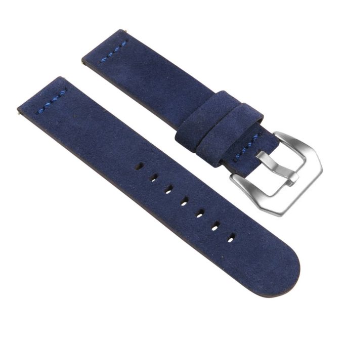 St29.5 Angle Blue Heavy Duty Suede Watch Strap