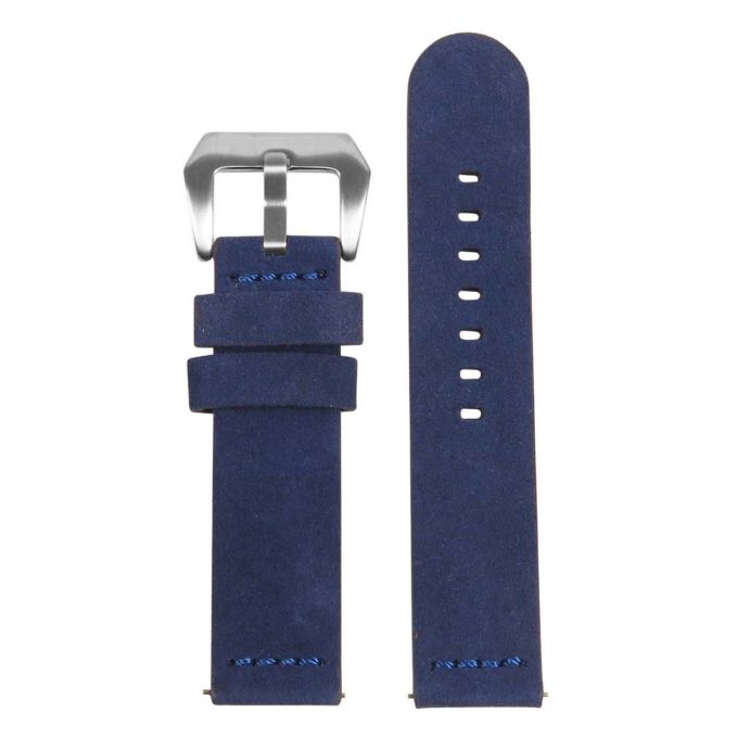 St29.5 Up Blue Heavy Duty Suede Watch Strap