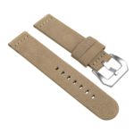 St29.7 Angle Grey Heavy Duty Suede Watch Strap