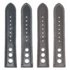 X4 All Colors StrapsCo Water Resistant Leather Rally Watch Band Strap 18mm 20mm 22mm