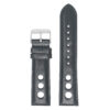 X4.1.1 Main Black StrapsCo Water Resistant Leather Rally Watch Band Strap 18mm 20mm 22mm