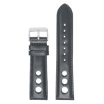 X4.1.1 Main Black StrapsCo Water Resistant Leather Rally Watch Band Strap 18mm 20mm 22mm