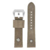X6.11 Up Military Green StrapsCo Thick Vintage Leather Military Rivet Watch Band Strap 20mm 22mm 24mm