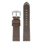 X9.2 Up Dark Brown StrapsCo Hand Stitched Textured Leather Watch Band Strap 20mm 22mm 24mm