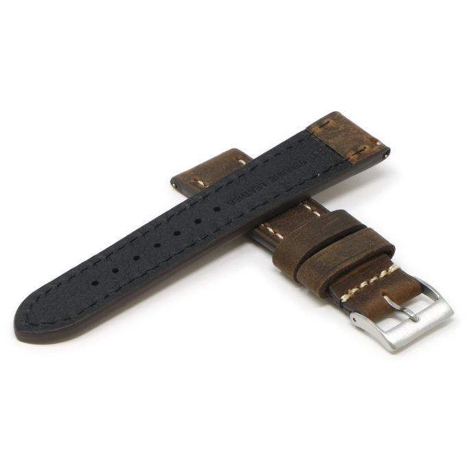 Df3.2 Cross Classic Cigar Brown StrapsCo Vintage Leather Watch Band Strap Short Standard Extra Long