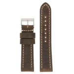Df3.2 Main Classic Cigar Brown StrapsCo Vintage Leather Watch Band Strap Short Standard Extra Long