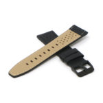 Fb.l23.1.mb Cross Black StrapsCo Perforated Leather Watch Band Strap For Fitbit Versa