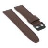 Fb.l23.2.mb Angle Brown StrapsCo Perforated Leather Watch Band Strap For Fitbit Versa
