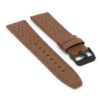 Fb.l23.3.mb Angle Tan StrapsCo Perforated Leather Watch Band Strap For Fitbit Versa