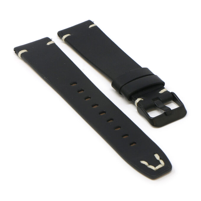 Fb.l26.1.mb Angle Black StrapsCo Vintage Hand Stitched Leather Watch Band Strap For Fitbit Versa Copy