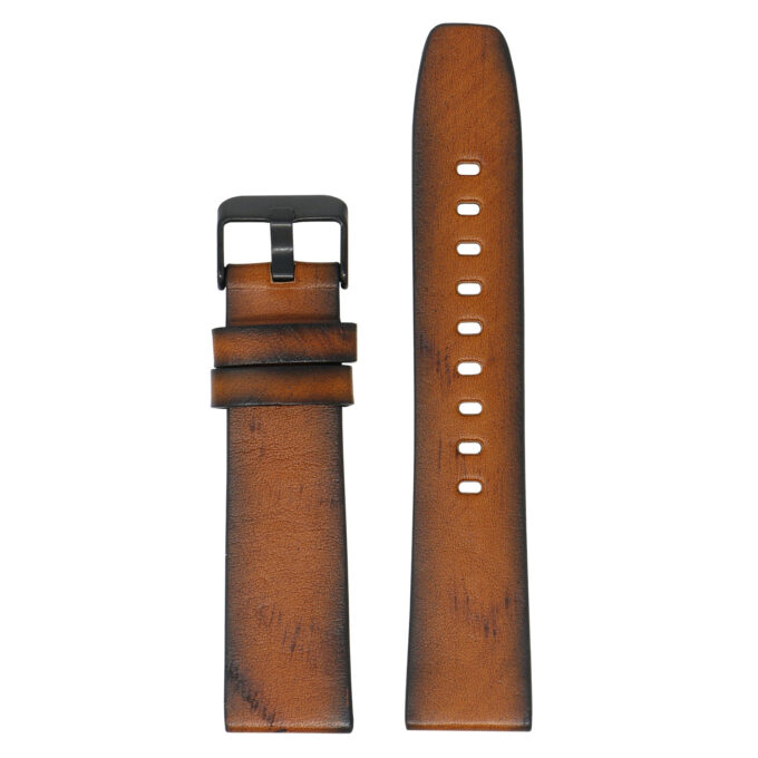 Fb.l27.3.mb Up Tan StrapsCo Antique Leather Watch Band Strap For Fitbit Versa