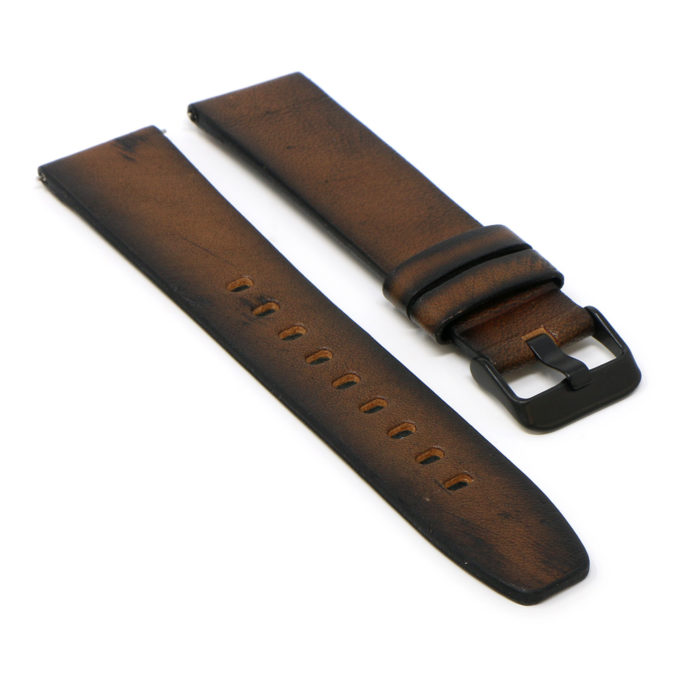 Fb.l27.8.mb Main Brown StrapsCo Antique Leather Watch Band Strap For Fitbit Versa