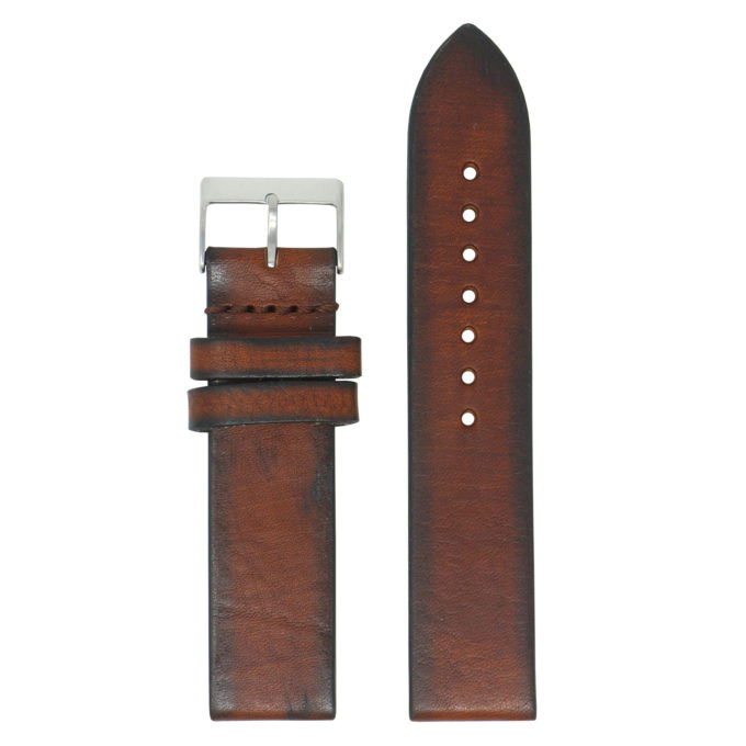 Ps1a.2 Up Mahogany DASSARI Premium Thick Vintage Leather Watch Band Strap