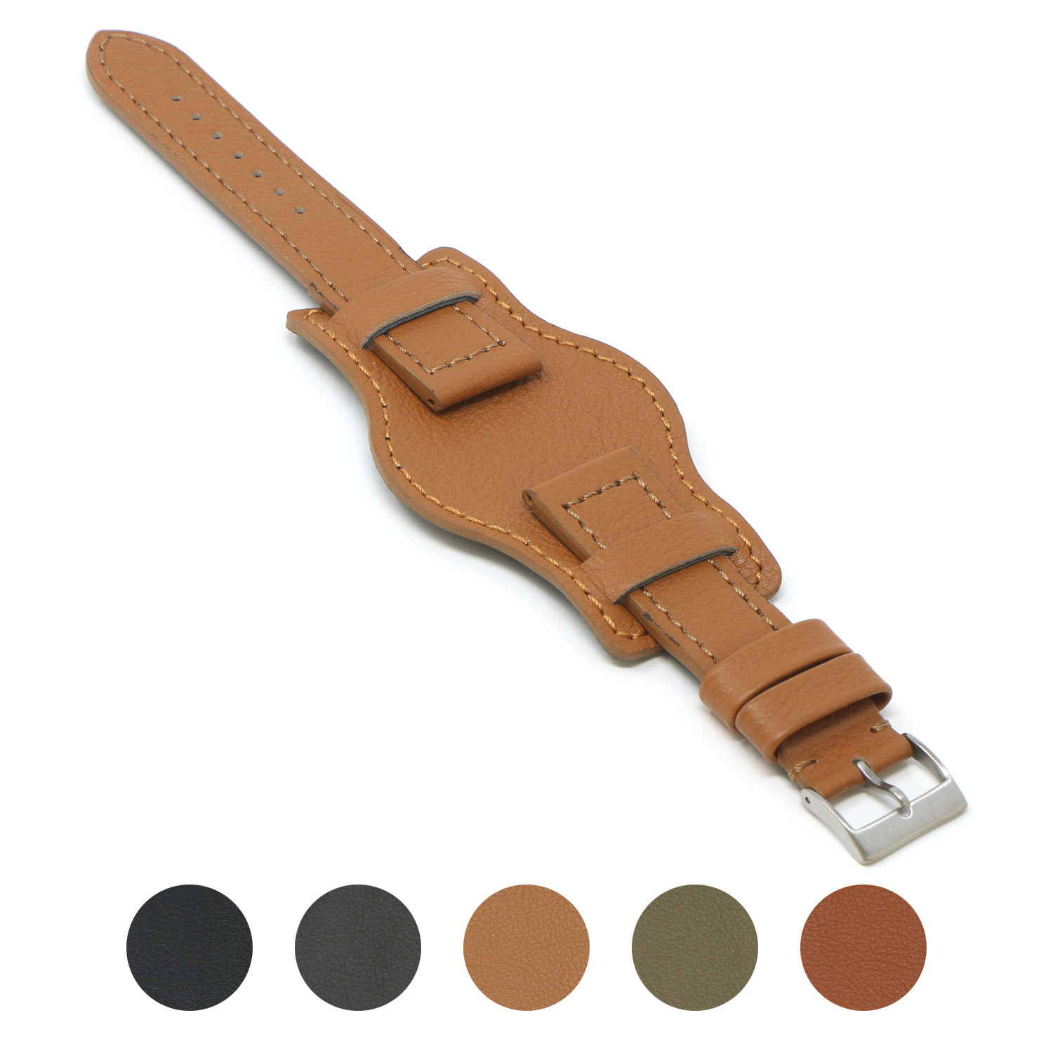 Military leather clearance strap