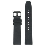 Fb.l24.1.mb Main Black (Black Buckle) StrapsCo Textured Leather Watch Band Strap For Black Fitbit Versa Versa 2 Lite