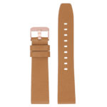 Fb.l24.3.rg Main Tan (Rose Gold Buckle) StrapsCo Textured Leather Watch Band Strap For Rose Fitbit Versa Versa 2 Lite