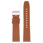 Fb.l24.8.rg Main Brown (Rose Gold Buckle) StrapsCo Textured Leather Watch Band Strap For Rose Fitbit Versa Versa 2 Lite