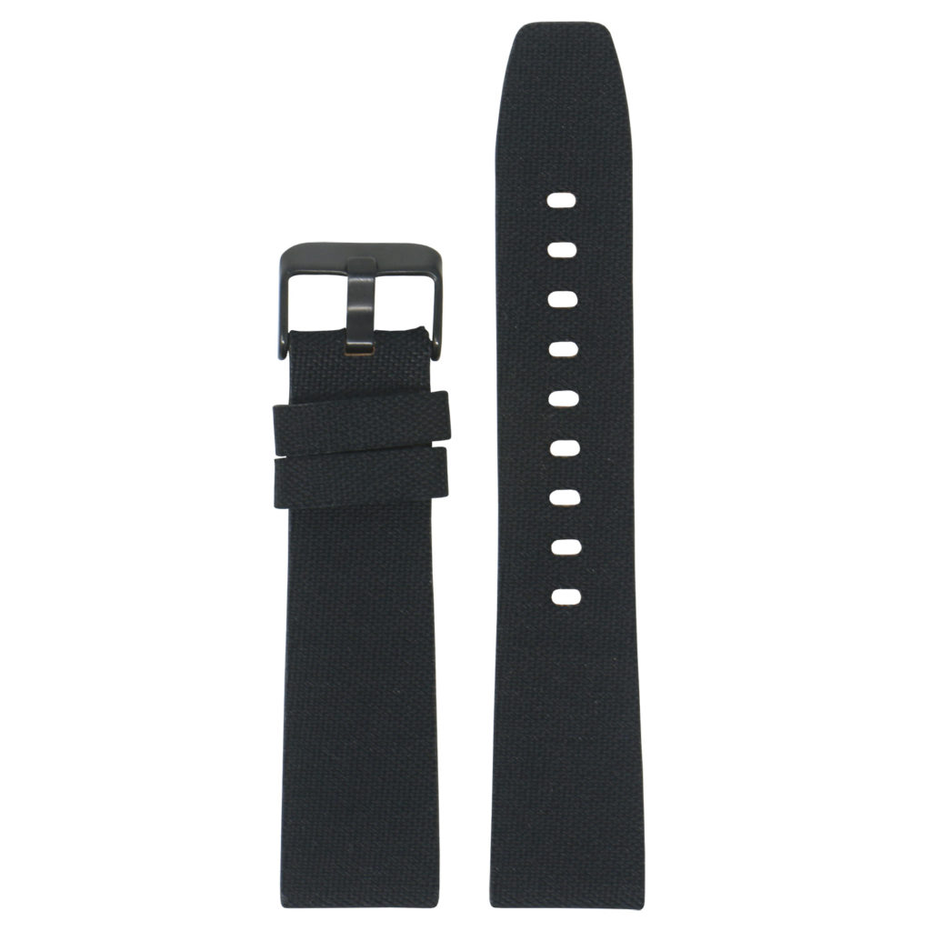INF Nylon-Armband Für Fitbit Versa/Versa 2 – Schwarz, Geflochten, Verstellbar