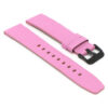 Fb.ny12.13.mb Pink Angle StrapsCo Nylon Watch Band Strap For Black Fitbit Versa Versa 2 Lite
