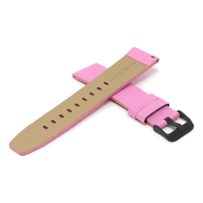 Fb.ny12.13.mb Pink Cross StrapsCo Nylon Watch Band Strap For Black Fitbit Versa Versa 2 Lite