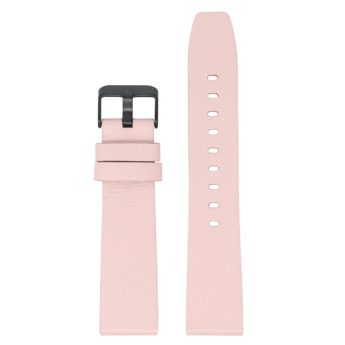 Lmx.fb.l24.13.mb Main Pink (Black Buckle) StrapsCo 23mm Textured Leather Watch Band Strap Fits Luminox