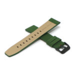 Lmx.fb.ny12.11.mb Green Cross StrapsCo 23mm Nylon Watch Band Strap W Black Buckle Fits Luminox