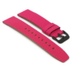 Lmx.fb.ny12.13a.mb Dark Pink Angle StrapsCo 23mm Nylon Watch Band Strap W Black Buckle Fits Luminox