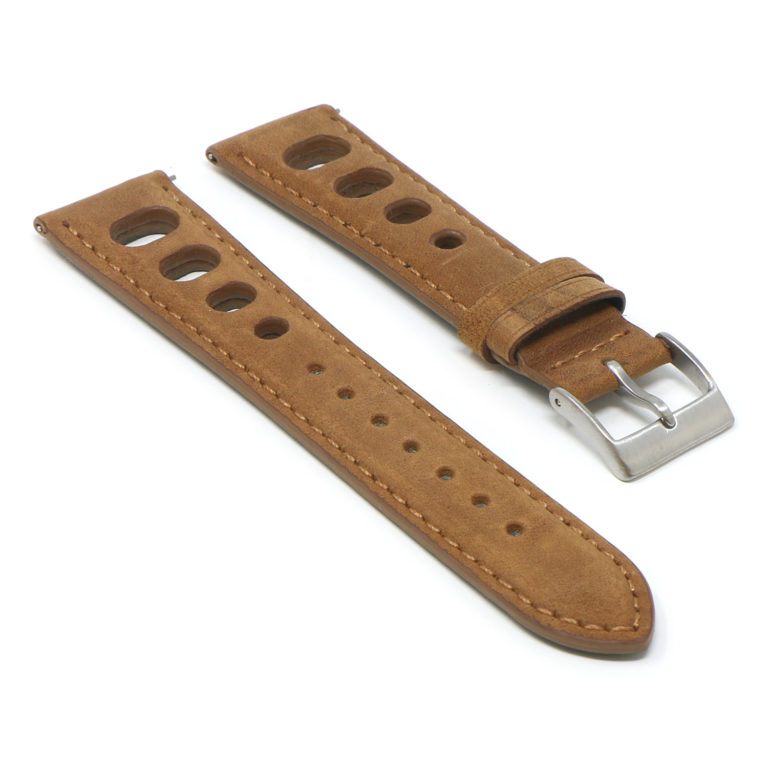 DASSARI Distressed Leather Rally Strap | StrapsCo