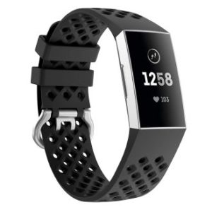 Rubber Fitbit Charge 3 & Charge 4 Bands