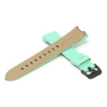 Fb.l15.11.mb Cross Mint (Black Buckle) StrapsCo Smooth Leather Watch Band Strap For Fitbit Charge 3