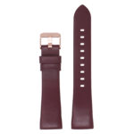 Fb.l15.18.rg Main Purple (Rose Gold Buckle) StrapsCo Smooth Leather Watch Band Strap For Fitbit Charge 3