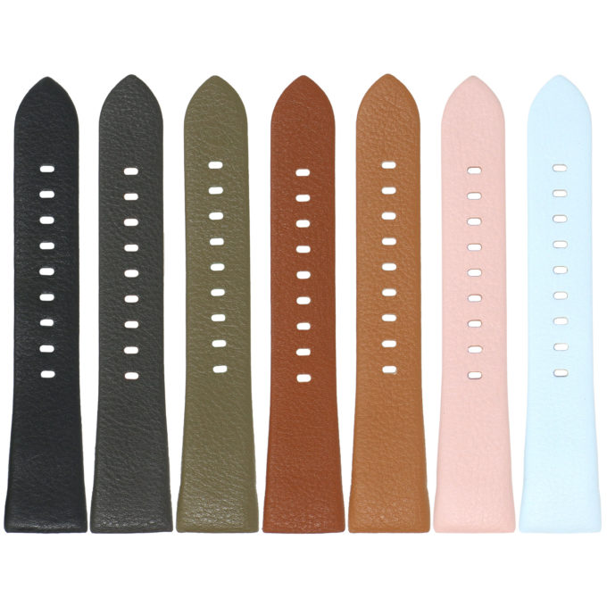 Fb.l17 All Colors StrapsCo Textured Leather Watch Band Strap For Fitbit Charge 3