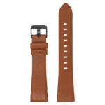 Fb.l17.8.mb Main Brown (Black Buckle) StrapsCo Textured Leather Watch Band Strap For Fitbit Charge 3