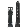 Fb.l18.1.mb Main Black StrapsCo Vintage Hand Stitched Leather Watch Band Strap For Fitbit Charge 3