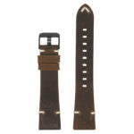 Fb.l18.2.mb Main Brown StrapsCo Vintage Hand Stitched Leather Watch Band Strap For Fitbit Charge 3