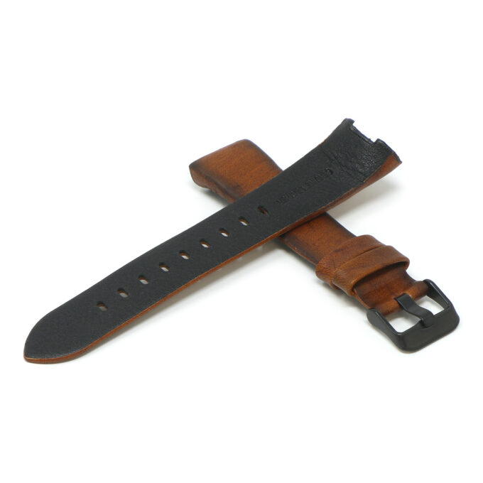 Fb.l19.3.mb Cross Rust StrapsCo Antique Leather Watch Band Strap For Fitbit Charge 3