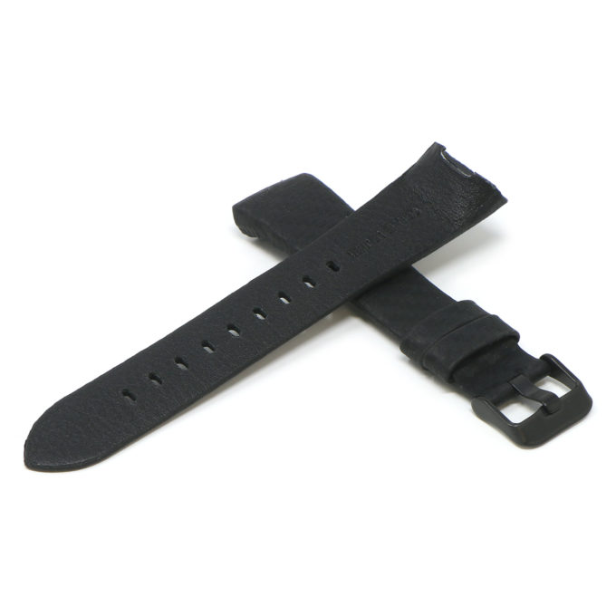 Fb.l20.1.mb Cross Black (Black Buckle) StrapsCo Carbon Fiber Embossed Leather Watch Band Strap For Fitbit Charge 3