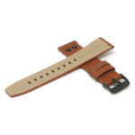Fb.l25.8.mb Cross Brown StrapsCo 23mm Textured Leather Watch Band Strap With Rivets