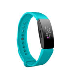 Fb.r46.11 Main Turquoise StrapsCo Pin And Tuck Silicone Rubber Watch Band Strap For Fitbit Inspire & Inspire HR