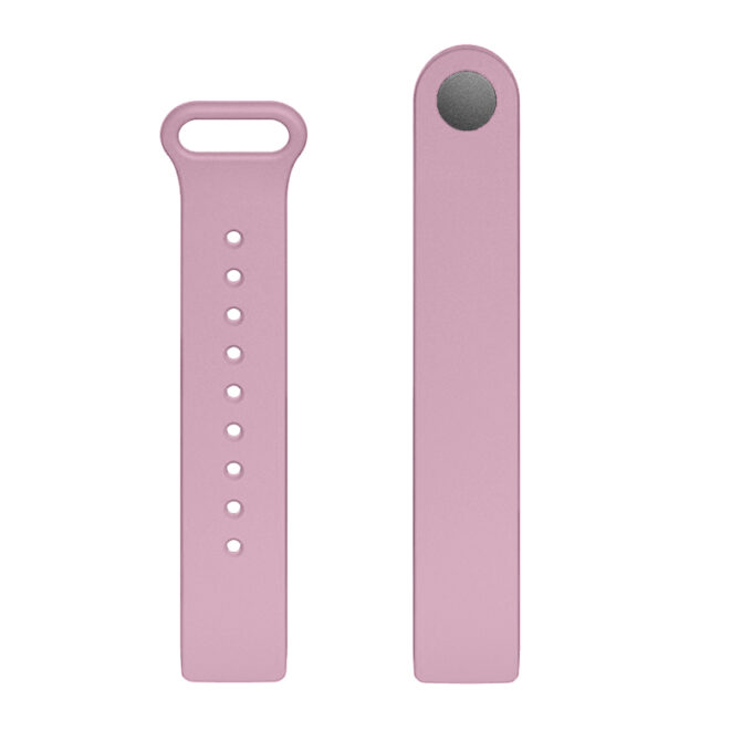 Fb.r46.13 Up Pink StrapsCo Pin And Tuck Silicone Rubber Watch Band Strap For Fitbit Inspire & Inspire HR