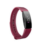 Fb.r46.18 Main Sangria Purple StrapsCo Pin And Tuck Silicone Rubber Watch Band Strap For Fitbit Inspire & Inspire HR