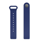 Fb.r46.5 Up Midnight Blue StrapsCo Pin And Tuck Silicone Rubber Watch Band Strap For Fitbit Inspire & Inspire HR