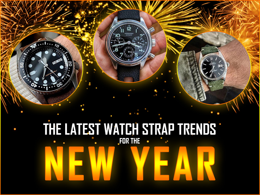 Latest Watch Strap Trends For The New Year Header2